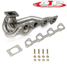 T3 T4 Stainless Turbo Manifold For 1974-1995 Volvo 240 740 940 2.3L SOHC Engines picture