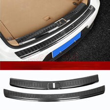 For Porsche Macan 14-2023 Black titanium Rear Bumper Guard Plate Protector Cover picture