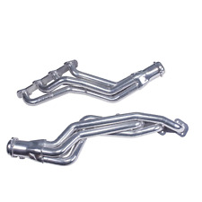 Ford F150 4.6 5.4 1-5/8 Full Length Exhaust Headers Polished Silver Ceramic 97-0 picture