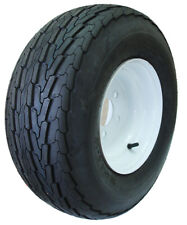 1 New 18.5x8.5-8 6 Ply Tire Mounted on 8x7 5-4.5 White Solid Wheel picture