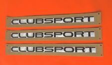 HSV VE VF Clubsport  Badge X 3  Gloss Black  FOR VE VF CLUBSPORT picture