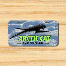 Arctic Cat License Plate Vehicle Auto Tag Snowmobile Snow Sled  picture