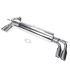 DUAL PATH CATBACK MUFFLER EXHAUST SYSTEM FOR 85-89 MR2 W10 AW10/AW11 4A-GZE picture