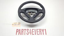 09-13 INFINITI G37 CONVERTIBLE STEERING WHEEL ASSEMBLY BLACK LEATHER OEM picture