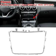 Car Water Cup Holder Frame Trim For Mercedes-Benz C GLC Class W253 W205 15~19 picture