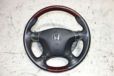 JDM Acura RL Wood Steering Wheel Hub Assembly 2005-2008 Honda Legend KB1 picture