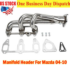 Stainless Steel Header Racing Manifold Header For Mazda 04-10 Rx8 Rx-8  picture