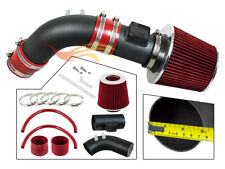 BCP RW RED For 2004-2007 Accord 2.4L L4 w/MAF SULEV Ram Air Intake+Filter picture