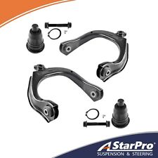 4pc Front Upper Control Arms & Ball Joint for 02-09 Chevy Trailblazer GMC Envoy picture