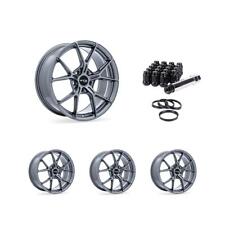 Wheel Rims Set with Black Lug Nuts Kit for 21-24 Genesis GV80 P921678 19 inch picture