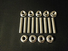 Vauxhall Astra 1.8 Stainless Exhaust studs and Flange Nuts G / H Models 00-10 picture