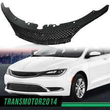 Fit For 15 16 17 Chrysler 200 Black Front Bumper Upper Grille Grill 68103934AC  picture