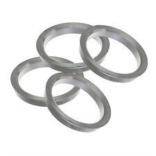 4pcs Aluminum Hubcentric Rings 66.6mm to 57.1mm | 66.56 - 57 fits VW Audi picture