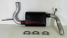 07 - 17 Jeep Wrangler JK Axle Back Exhaust System w/ 2 Chamber Muffler picture