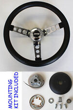  Classic Grant Black Steering Wheel 13 1/2