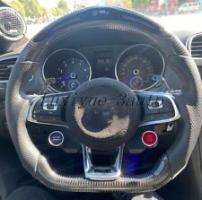 spot stocksl for VW Golf GTI Jetta Polo MK7/7.5 Carbon fiber+LED steering wheel picture