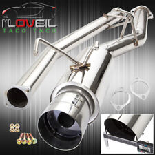 T304 Stainless Steel Catback Exhaust 76mm w/ 4.5