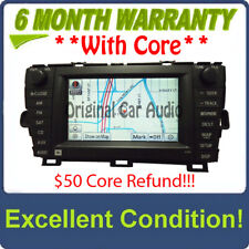 TOYOTA Prius Navigation GPS Radio 4 Disc Changer MP3 CD Player E7022 LCD Display picture