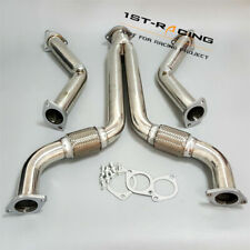STAINLESS Y-PIPE+Exhaust PIPE FOR 2003-2007 Infiniti G35 VQ35HR&Nissan 350Z 3.5L picture