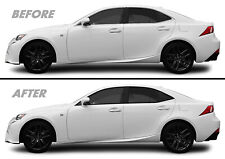 Chrome Delete Blackout Overlay for 2014-20 Lexus IS 300 350 200t Window Trim  picture