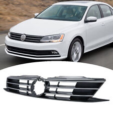For 2015 2016 2017 2018 VW Volkswagen Jetta Front Bumper Chrome Grille Grill picture