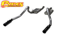 1996-2004 Mustang GT Pypes Phantom Cat Back Exhaust w/ Black Tips picture