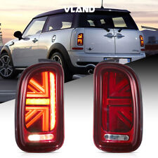 VLAND Red Lens LED Tail Lights For 2007-2013 MINI Cooper Clubman Rear Lamps picture
