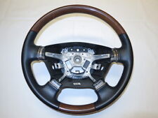 NISSAN black leather Fuga Y50 genuine steering wheel without cover inflator JDM picture