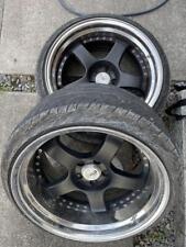 JDM SSR 4Wheels no tires 19x9.5+12 10.5+5 5x114.3 picture