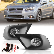 For 2015-2016 Subaru Legacy Fog Lights Front Bumper Lamps Pair w/Wiring Switch picture