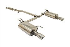 Yonaka 2004-2008 Acura TSX Catback Exhaust Polished Stainless Steel Dual CL9 K24 picture
