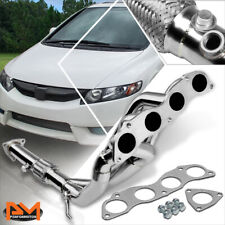 For 06-11 Honda Civic SI 2.0 FG2 FD3 FD4 S.Steel 4-2-1 Tri-Y Exhaust Header+Pipe picture