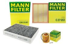 Mann Oil Air Carbon Cabin Filter Service Kit for BMW F22 F23 F30 F32 335i 435i picture