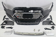  RS6 Style Front Bumper grille valance Conversion Kit for 2012 -15 C7 A6 S6 C7.0 picture