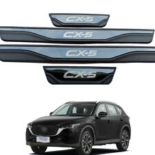For Mazda CX5 Accessories 2023 Car Door Sill Scuff Plate Protector Car Cover picture