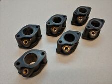 VERY NICE SET OF 6 USED ORIGINAL PORSCHE 911 930 965 TURBO INTAKE MANIFOLD BASES picture