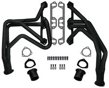 NEW 67-80 MOPAR LONG TUBE HEADERS,273-360 SMALL BLOCK,BLACK,CHARGER,FURY,CUDA picture