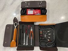 Ferrari 360 Tool Kit And New Enzo Battery Charger With Schedoni Leather Cases picture