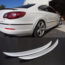 Pair White Carbon Wrap Wide Body Fender Flares Lip For Dodge Wheel Wall Panel picture