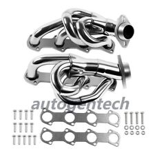 For 97-03 Ford F150 F250 Expedition XLT 4.6L V8 Stainless Steel Header Manifold picture