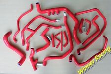 RED SILICONE HOSE KIT For RENAULT MEGANE 225 RS 2.0 16V 2002-2009 picture