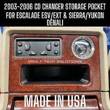 2003-2006 Escalade ESV EXT Sierra Yukon Denali CD Changer Pocket Storage Cubby picture