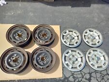 (4) Factory OEM Datsun 280z TOPY Wheels Dated 5-76 (All 4), Free Wheel Covers picture