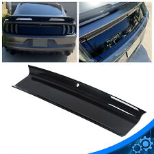 Gloss Black For 2015-2023 Ford Mustang GT Rear Trunk Decklid Panel Trim Cover picture
