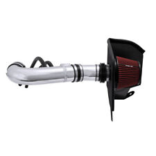 Spectre for 04-14 Nissan Titan V8-5.6L F/I Air Intake Kit - Polished w/Red picture
