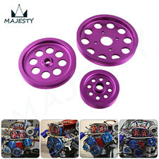 Crank Pulley For Nissan Skyline GT-R RB20 RB25DET RB26 R32 R33 R34 89-02 Purple picture