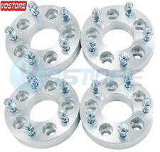 4PC 1.25'' 5x4.5 to 5x5 Wheel Spacers Adapters for Jeep Wrangler Ford Mustang picture