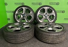 *REFURBISHED* FORD FIESTA ST180 17” 4x108 ALLOY WHEELS + GOOD TYRES COURIER picture