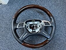 Driver Steering Wheel Black Walnut Wood OEM Mercedes G500 G55 G550 W463 2013-19 picture