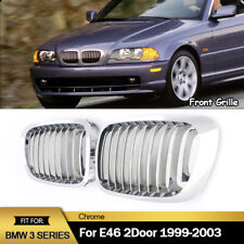 Chrome Front Kidney Grill For 1999-2002 BMW E46 3 Series 325Ci 330Ci Convertible picture